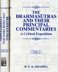 Image of The Brahmasūtras and Their Principal Commentaries Vol.I